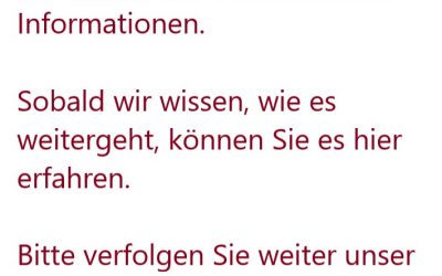 Schulschließung – noch keine Neuigkeiten