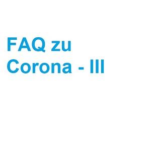 FAQ zu Corona III – mündliche Prüfungen